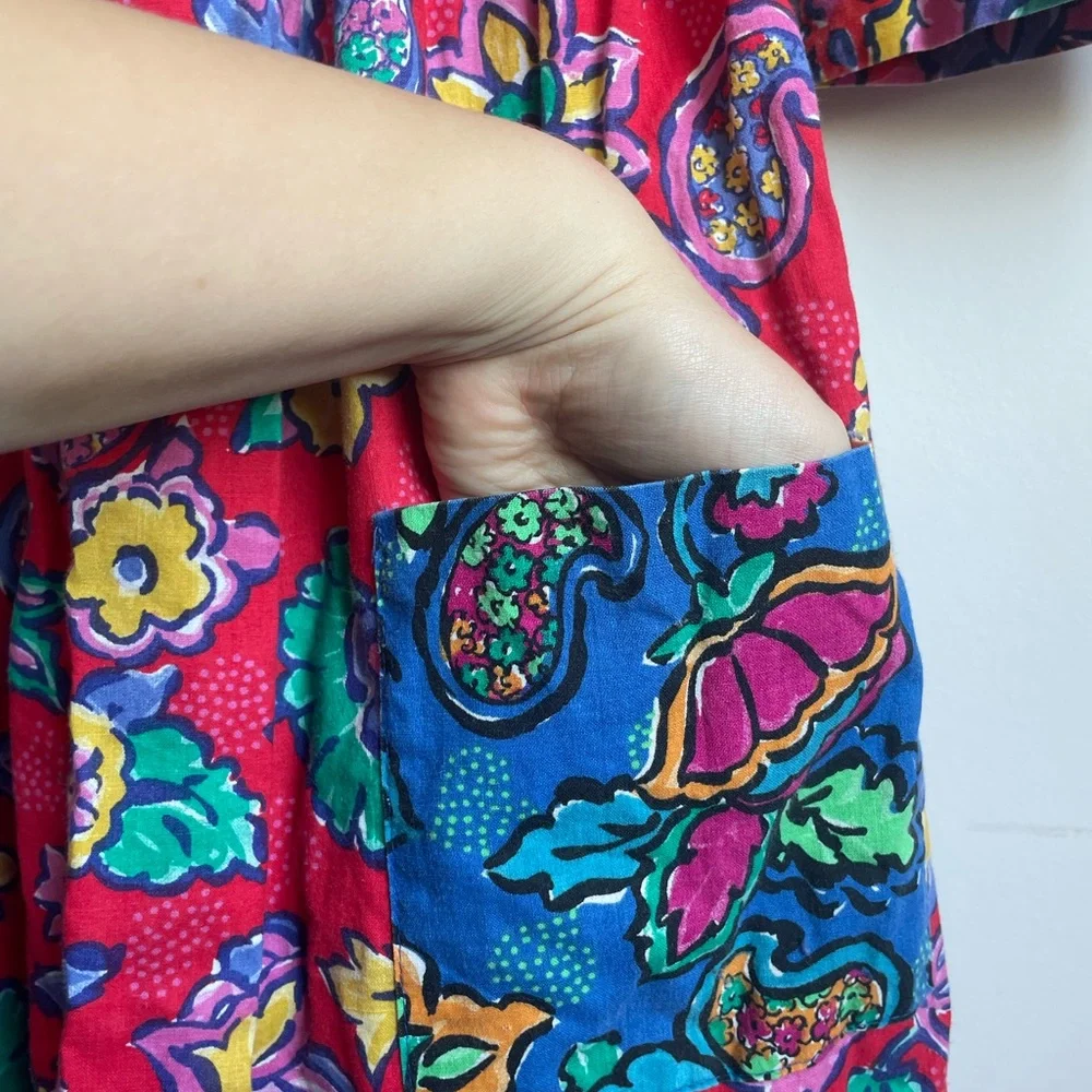 VTG patterned dress - Picture 4 of 6